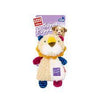 Gigwi Suppa Puppa Multicolored Squeaky Lion Plush Dog Toy
