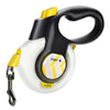 Fida Small Black & White 4.8M Autobrake Retractable Dog Leash 1 Pcs