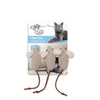 All For Paws Classic Comfort Blind Mice Chaser Cat Toy With Catnip