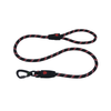 Doco Black & Red Reflective Rope Dog Leash (120X1.3Cm)