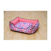 Catry Medium Pink & Purple Printed Pet Bed 70Cm