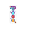 Gigwi Ball Small 3Pack Squeaker â€“ Solid Transparent Art6409