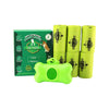 100% Compostable Pack of 6 Rolls + 1 Dispenser (90 Sheets Total)