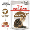 Royal Canin Feline Ageing +12 Gravy Wet Food And Pouches 85 G 85G.
