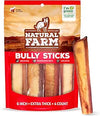 Pet Natural Farm Jumbo 6 Inch Beef Bully Stick Dog Treat