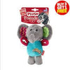 Gigwi Plush Friendz Squeaker Dog Toy Elephant