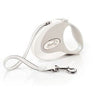 Flexi Style Small Gray & White 3M Retractable Tape Leash For Dogs (Up To 12Kg) 1 Pcs