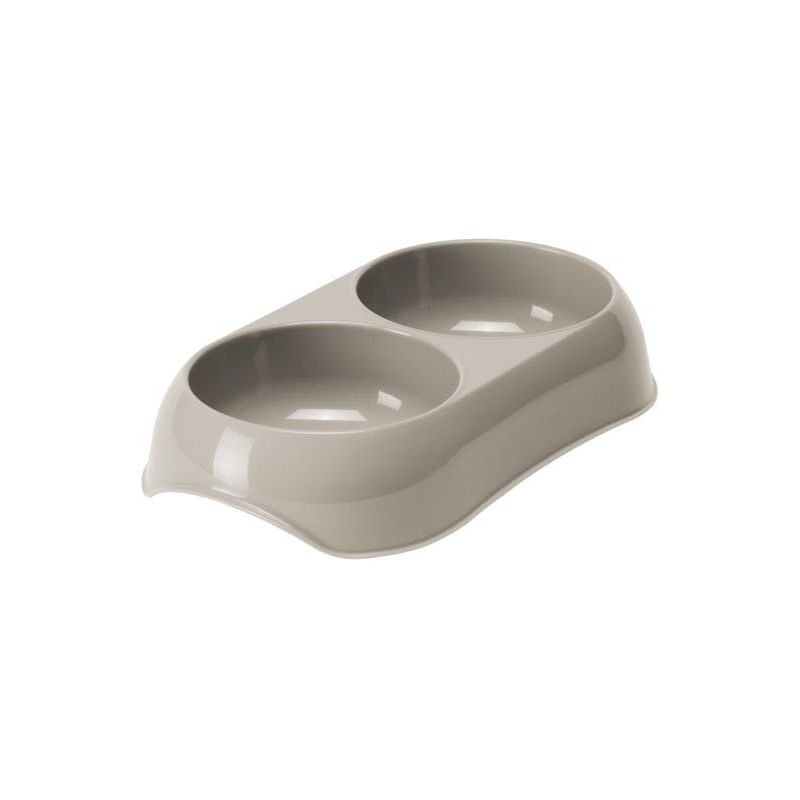 Moderna Small Gray Dual 200 Ml Pet Bowl