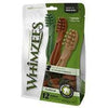 Whimzees Dog Treats Toothbrush Star M Mix Brown Green Orange 12Pc