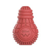 Red Bulb Dispensing Treat Dog Toy Medium Art 8489