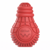 Red Bulb Treat Dispenser Dog Toy