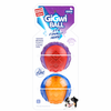GiGwi Solid Transparent Squeaker Ball Dog Toy