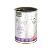 PIPER CAT WITH RABBIT STERILISED 12x400 g