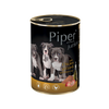 PIPER JUNIOR WITH CHICKEN GIZZARDS AND BROWN RICE 24x400 G