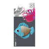M-Pets Brown & Pink Fish Shape Cat Toy